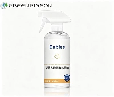Xịt khử trùng ghế ăn dặm cho bé